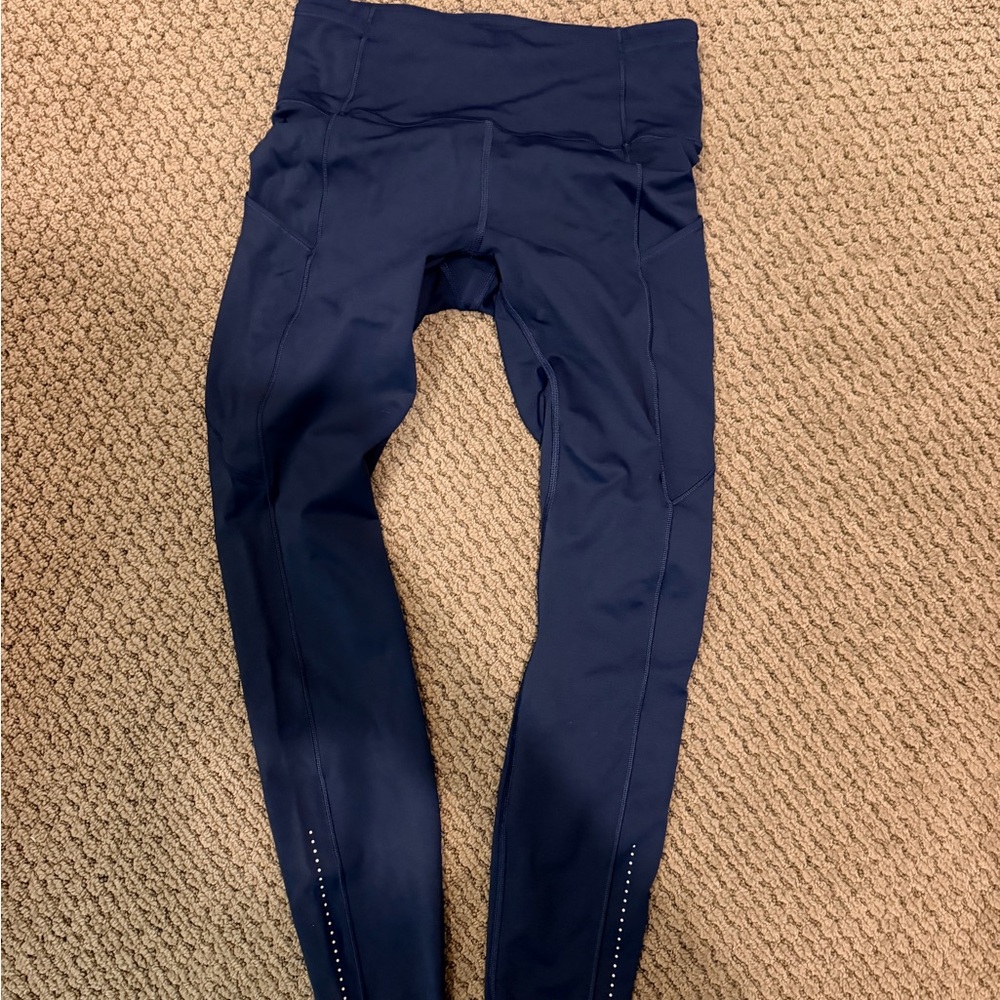 Lululemon Athletica Deep Blue Leggings